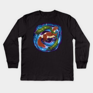 Sprinkle - The Fae Weasel Kids Long Sleeve T-Shirt